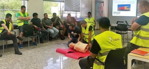 Patinter employees will have mandatory training in Basic Life Support