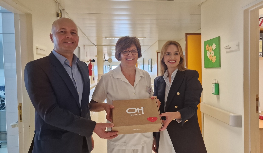 Patinter joins Pink October and donates Solidarity Kits to the IPO of Coimbra